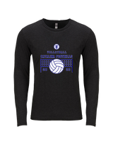 Catalina Foothills HS Volleyball VBall Net - Tri-Blend Long Sleeve