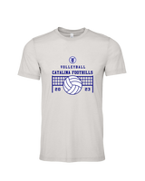 Catalina Foothills HS Volleyball VBall Net - Tri-Blend Shirt