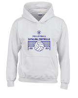 Catalina Foothills HS Volleyball VBall Net - Youth Hoodie