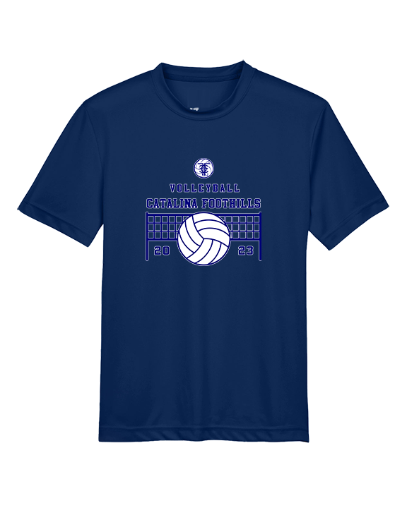 Catalina Foothills HS Volleyball VBall Net - Youth Performance Shirt