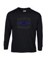 Catalina Foothills HS Softball Curve - Cotton Longsleeve