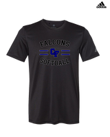 Catalina Foothills HS Softball Curve - Mens Adidas Performance Shirt