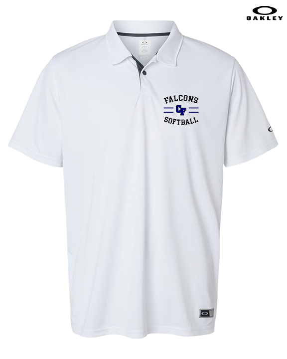 Catalina Foothills HS Softball Curve - Mens Oakley Polo