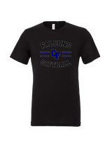 Catalina Foothills HS Softball Curve - Tri - Blend Shirt