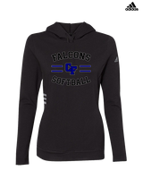 Catalina Foothills HS Softball Curve - Womens Adidas Hoodie