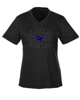 Catalina Foothills HS Softball Curve - Womens Performance Shirt