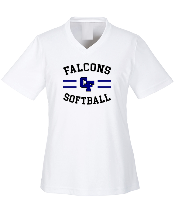 Catalina Foothills HS Softball Curve - Womens Performance Shirt