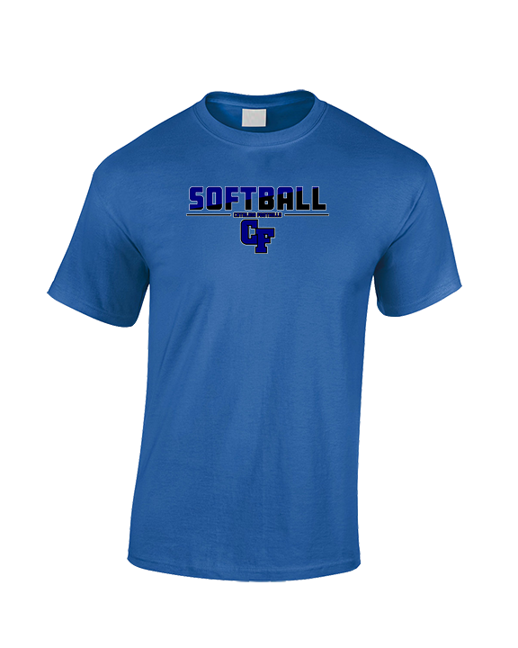 Catalina Foothills HS Softball Cut - Cotton T-Shirt