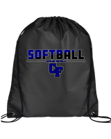 Catalina Foothills HS Softball Cut - Drawstring Bag