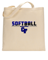 Catalina Foothills HS Softball Cut - Tote