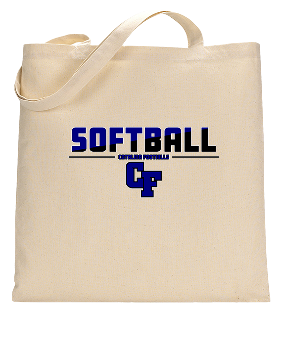 Catalina Foothills HS Softball Cut - Tote