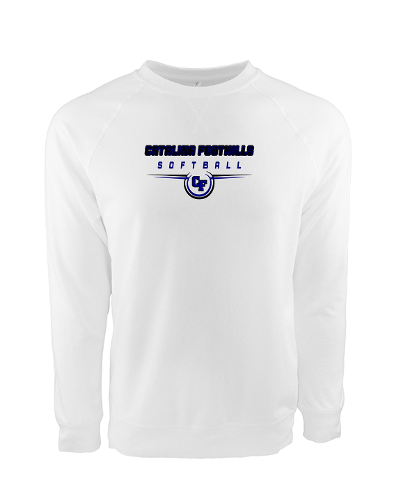 Catalina Foothills HS Softball Design - Crewneck Sweatshirt