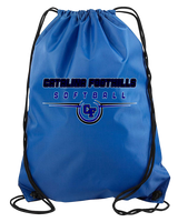 Catalina Foothills HS Softball Design - Drawstring Bag