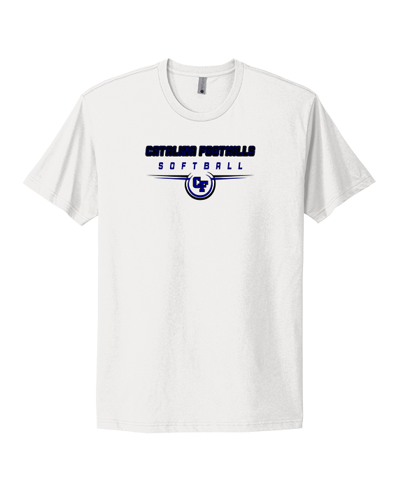 Catalina Foothills HS Softball Design - Mens Select Cotton T-Shirt