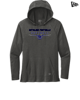 Catalina Foothills HS Softball Design - New Era Tri-Blend Hoodie