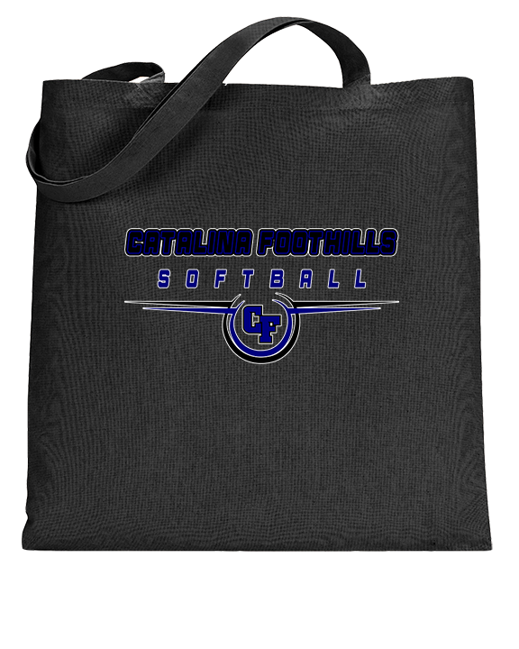 Catalina Foothills HS Softball Design - Tote