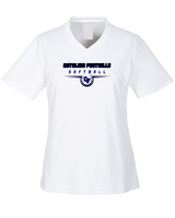 Catalina Foothills HS Softball Design - Womens Performance Shirt