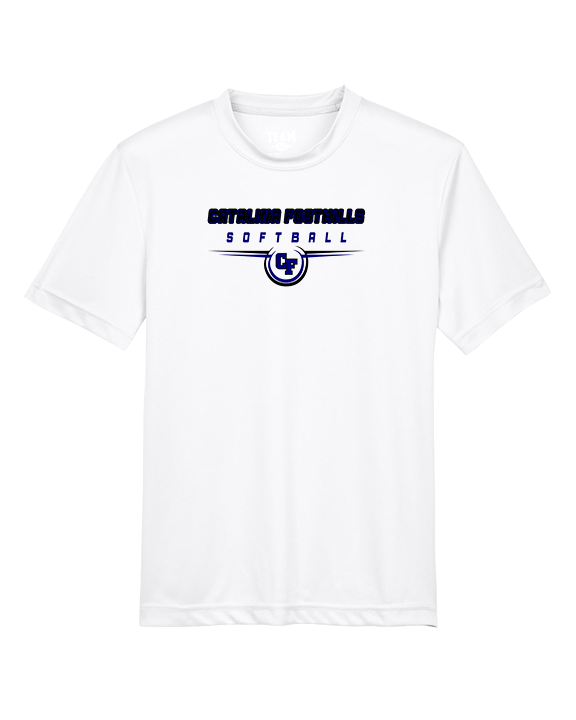 Catalina Foothills HS Softball Design - Youth Performance Shirt