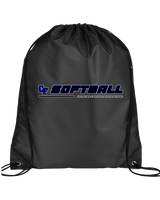 Catalina Foothills HS Softball Lines - Drawstring Bag