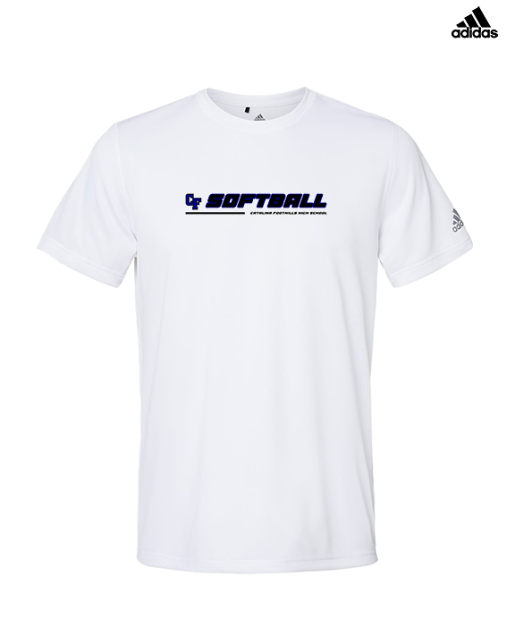 Catalina Foothills HS Softball Lines - Mens Adidas Performance Shirt