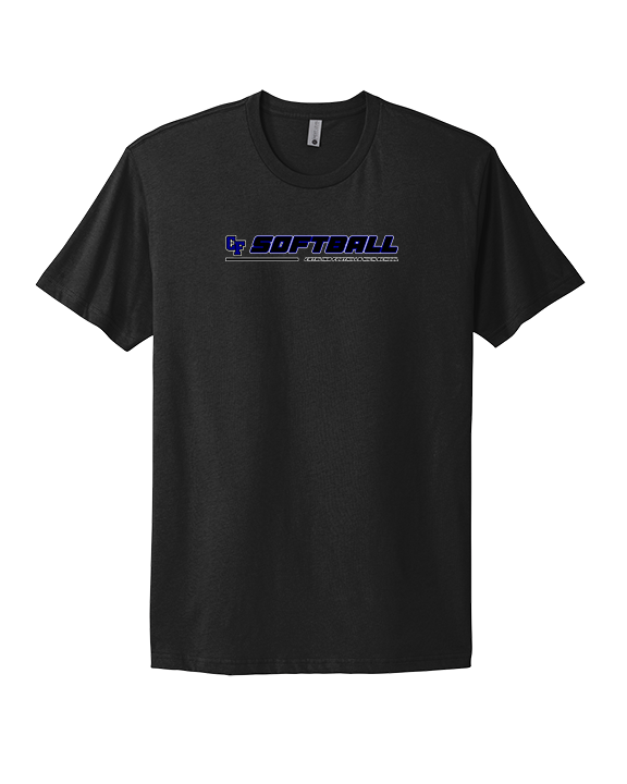 Catalina Foothills HS Softball Lines - Mens Select Cotton T-Shirt