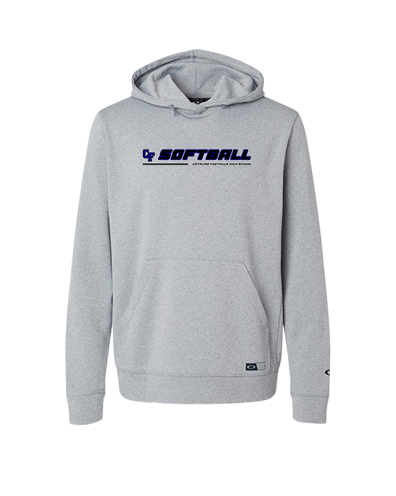 Catalina Foothills HS Softball Lines - Oakley Performance Hoodie