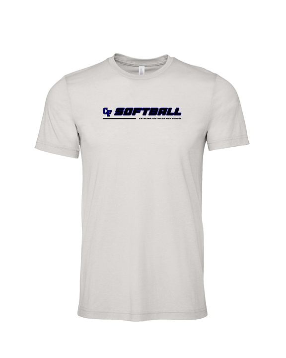 Catalina Foothills HS Softball Lines - Tri - Blend Shirt