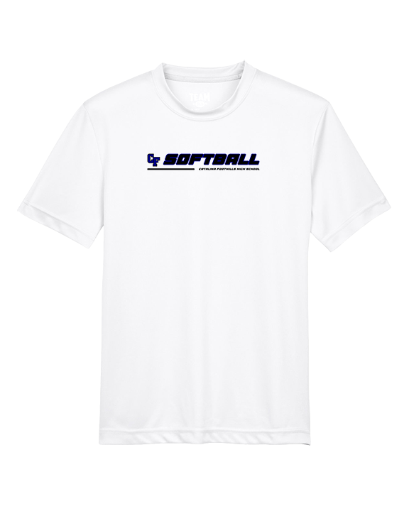 Catalina Foothills HS Softball Lines - Youth Performance Shirt