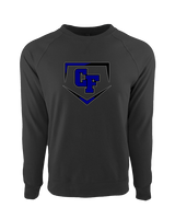 Catalina Foothills HS Softball Plate - Crewneck Sweatshirt