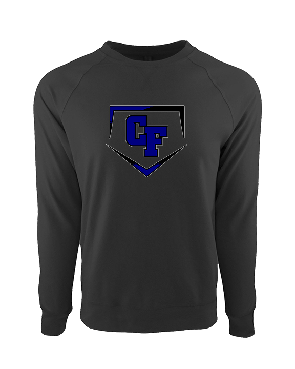 Catalina Foothills HS Softball Plate - Crewneck Sweatshirt