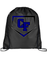 Catalina Foothills HS Softball Plate - Drawstring Bag