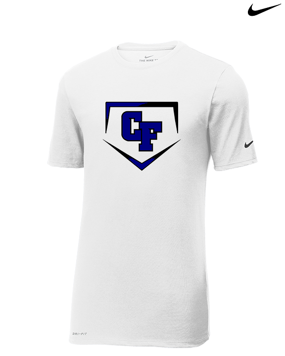 Catalina Foothills HS Softball Plate - Mens Nike Cotton Poly Tee