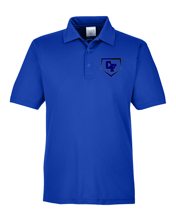 Catalina Foothills HS Softball Plate - Mens Polo