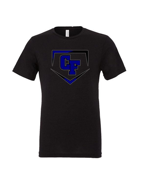 Catalina Foothills HS Softball Plate - Tri - Blend Shirt