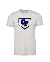 Catalina Foothills HS Softball Plate - Tri - Blend Shirt
