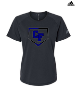 Catalina Foothills HS Softball Plate - Womens Adidas Performance Shirt