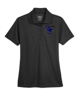 Catalina Foothills HS Softball Plate - Womens Polo