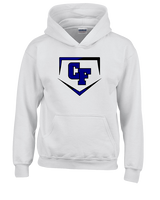 Catalina Foothills HS Softball Plate - Youth Hoodie