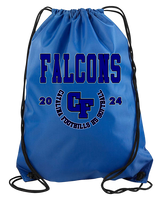 Catalina Foothills HS Softball Swoop - Drawstring Bag
