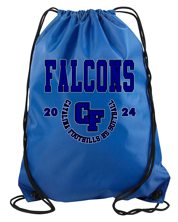Catalina Foothills HS Softball Swoop - Drawstring Bag