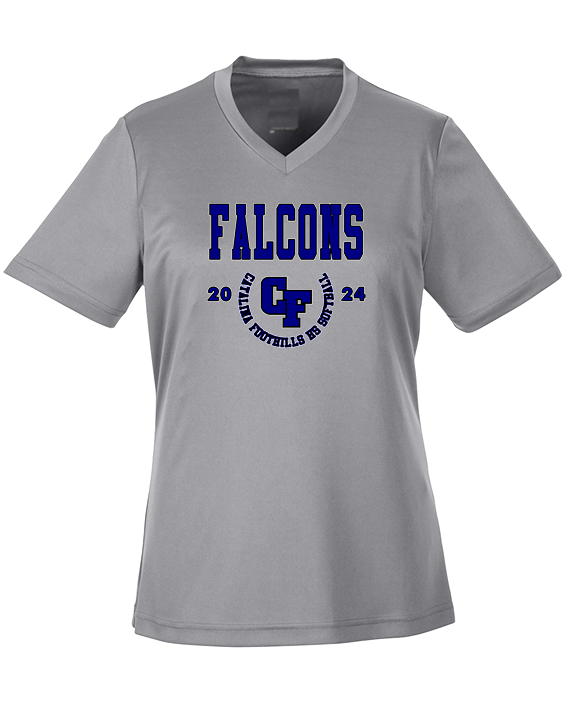 Catalina Foothills HS Softball Swoop - Womens Performance Shirt