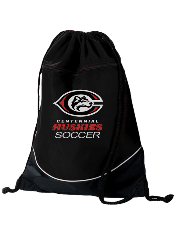 Centennial HS Huskies Soccer - Drawstring Bag
