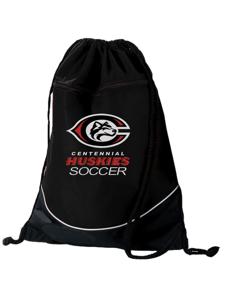 Centennial HS Huskies Soccer - Drawstring Bag