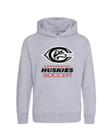 Centennial HS Huskies Soccer - Cotton Hoodie