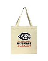 Centennial HS Huskies Soccer - Tote Bag