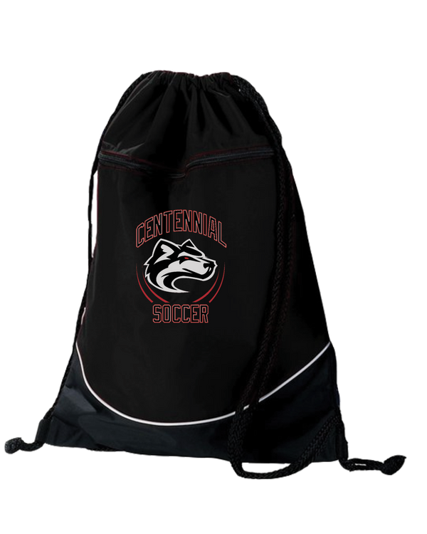 Centennial HS Soccer Logo - Drawstring Bag