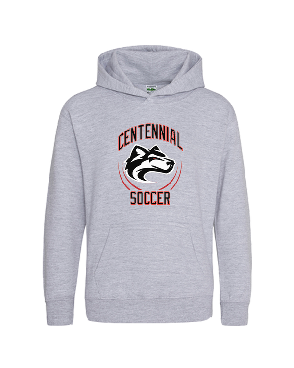 Centennial HS Soccer Logo - Cotton Hoodie