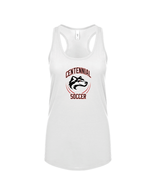 Centennial HS Soccer Logo - Women’s Tank Top