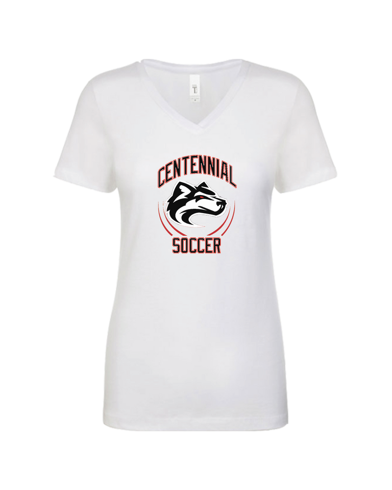 Centennial HS Soccer Logo - Women’s V-Neck
