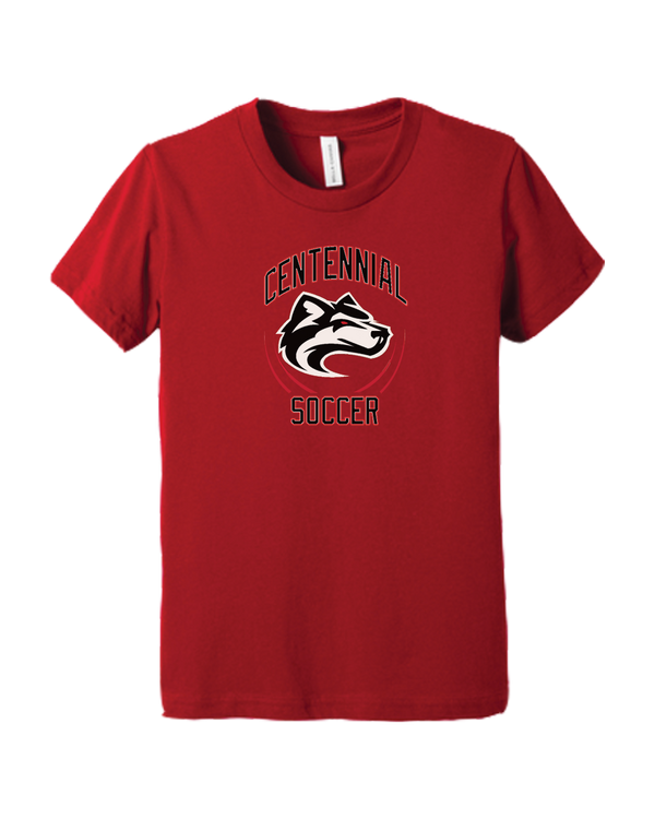 Centennial HS Soccer Logo - Youth T-Shirt